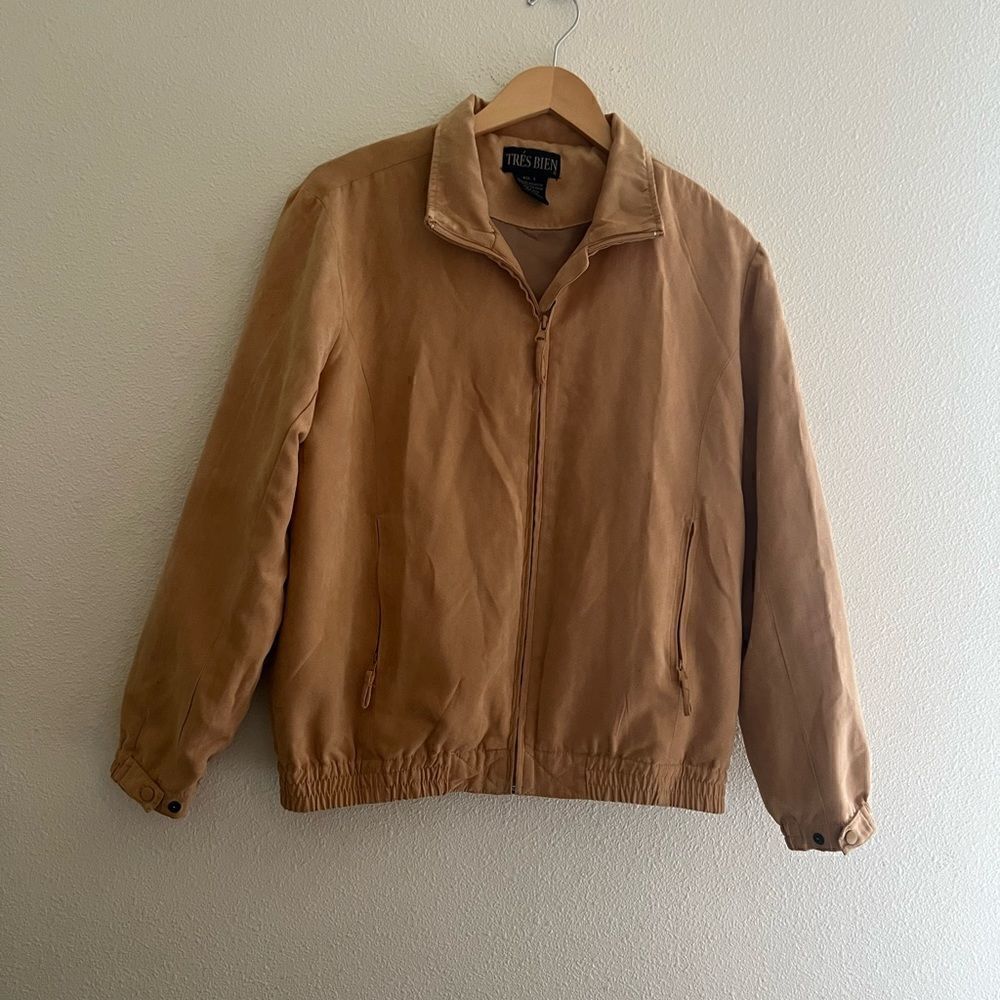 Tres Bien Golf Women's Ultra Suede Light Jacket Small